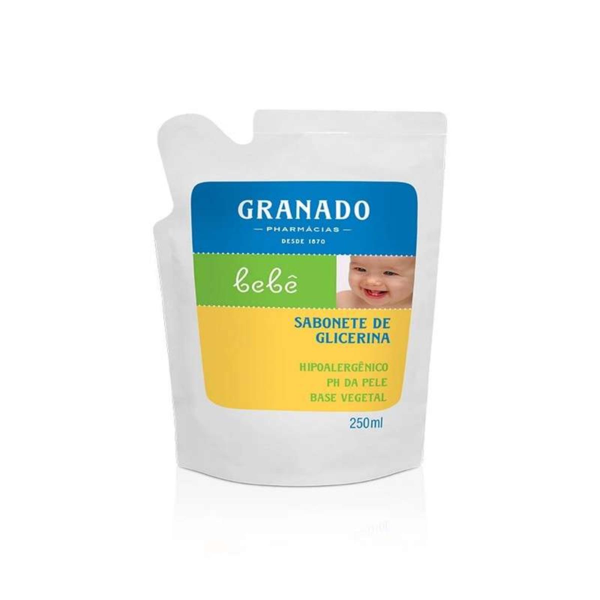 GRANADO SABONETE LIQUIDO REFIL GLICERINA 250 ML